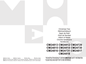 Costway CM24813 Manual