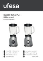 UFESA ZAFIRO PLUS BS4860 Instruction Manual