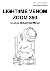 Light4Me VENOM ZOOM 350 User Manual