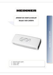 Heinner HAV-140WH Instruction Manual