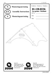 Sove 01-128-022K Assembly Instructions Manual