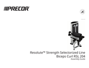 Precor Resolute RSL 204 Assembly Manual