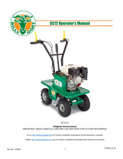 Billy Goat SC12 Operator's Manual