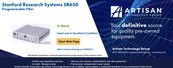 SRS Labs SR650 Manual