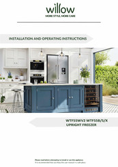 Willow WTF55WV2 Installation And Operating Instructions Manual