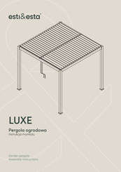 Mirpol ESTI & ESTA LUXE Assembly Instructions Manual