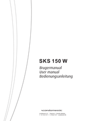Scandomestic SKS 150 W User Manual