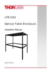 THORLABS LFE1220 Installation Manual