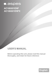 Aspes AC185501ENFX User Manual