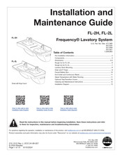 Watts Bradley Frequency FL-2H Installation And Maintenance Manual