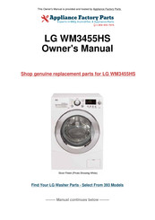 LG WD-1409RD3 Service Manual