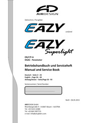 AirDesign EAZY Manual And Service Book