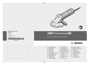Bosch 9-125 S GWS Professional Original Instructions