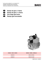 Baxi MB DLE 407 B01 Installation, Use And Maintenance Instructions