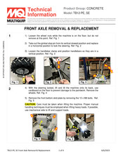 MULTIQUIP TuffTruk TB12PE Service Manual