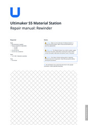 Ultimaker S5 Repair Manual