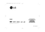 LG DN898 Owner's Manual