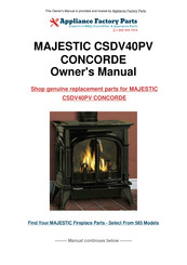 MHSC CSDV20DLP Installation And Operating Instructions Manual