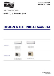 Ruud UIWH09AVFJ Design & Technical Manual