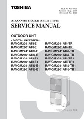 Toshiba RAV-GM2801AT8J-TR Service Manual
