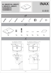 Inax 103092BW10 Manual