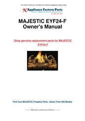 MHSC EYF18 Installation And Operating Instructions Manual