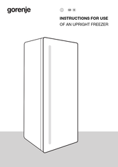 Gorenje FN619EABK6 Instructions For Use Manual