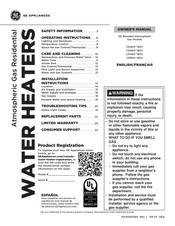 GE CG50S BXV Series Owner's Manual