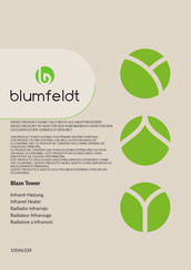 Blumfeldt Blaze Tower Manual