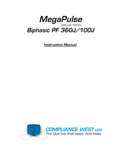 Compliance West MegaPulse Biphasic PF 100J Instruction Manual