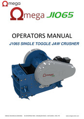 Omega J1065 Operator's Manual