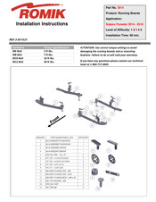 Romik RB2 Installation Instructions