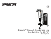 Precor Resolute RSL 505 Assembly Manual