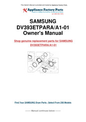 Samsung DV405 SERIES User Manual