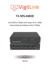 VigilLink VLMX-0402E User Manual
