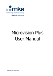 Mks Microvision Plus User Manual