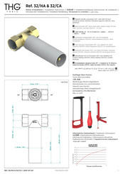 Thg Paris 32/HA Installation Instructions