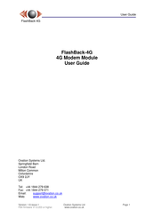 Ovation Systems FlashBack-4 User Manual