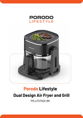 PORODO Lifestyle PD-LFST022-BK Manual