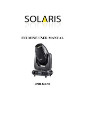 Solaris FULMINE LPOL14KOS User Manual