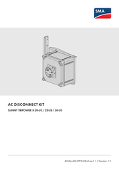 SMA AC-Disc-Kit-STPX-US Installation Manual
