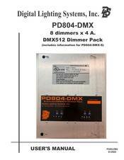 Digital Lighting Systems PD804-DMX User Manual