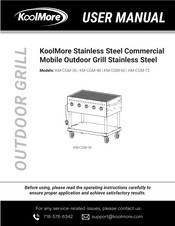 KoolMore KM-CGM-72 User Manual