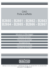 Samo CIAO B2662 Assembly Instruction Manual