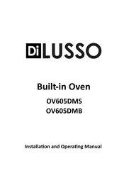 diLUSSO OV605DMB Installation And Operating Manual