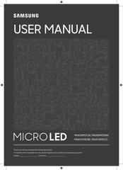 Samsung MICRO LED MNA76MS1CAC User Manual