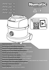 Numatic PPR 180-11 Original Instructions Manual