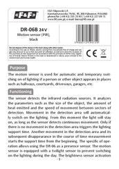 F&F DR-06B Manual