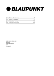 Blaupunkt 5EG61350 Instruction Manual