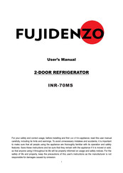 FUJIDENZO INR-70MS User Manual